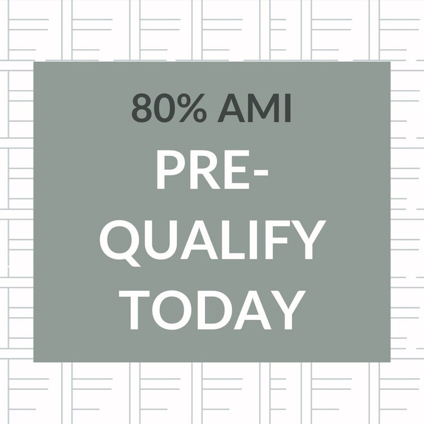 Floor Plan - 1 Bed | AFF - 80% AMI