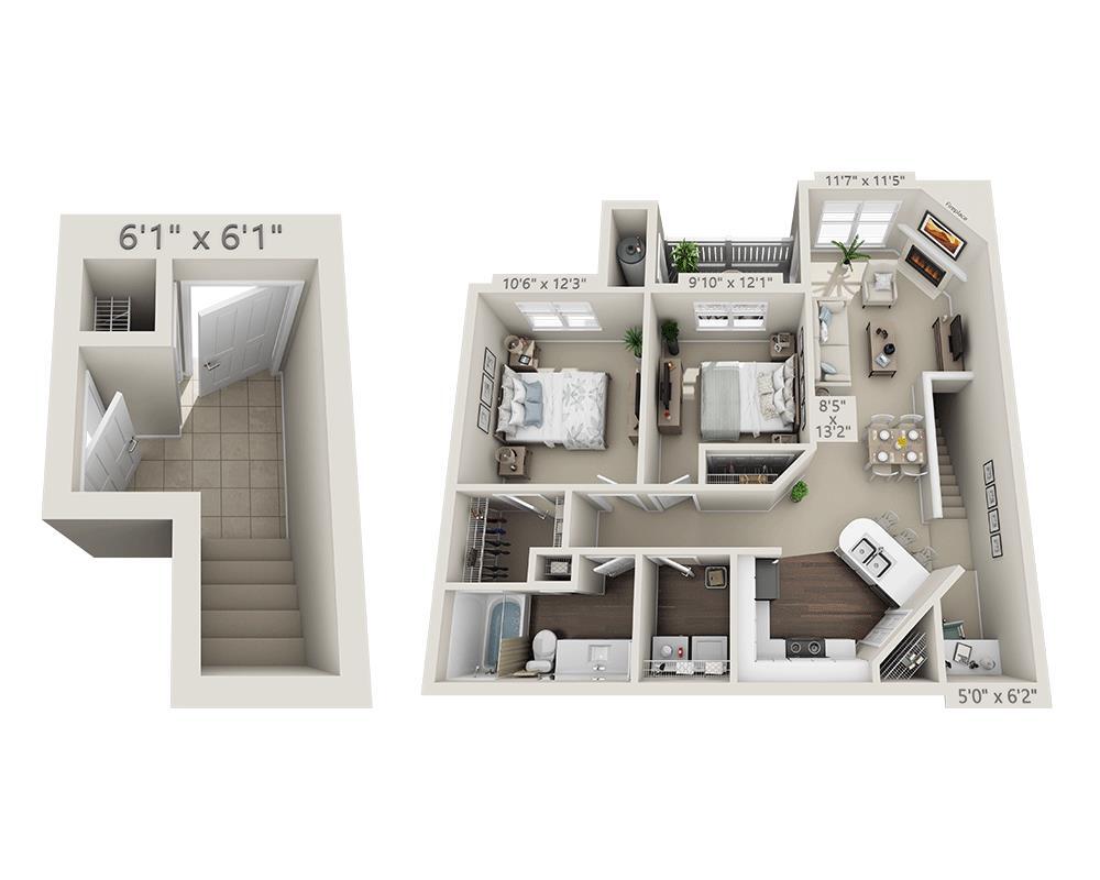Floor Plan - Cedar 3
