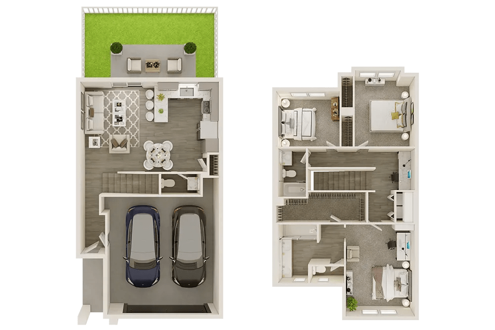 Floor Plan - 3 Bedroom