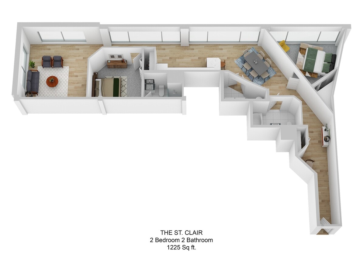 Floor Plan - St. Clair