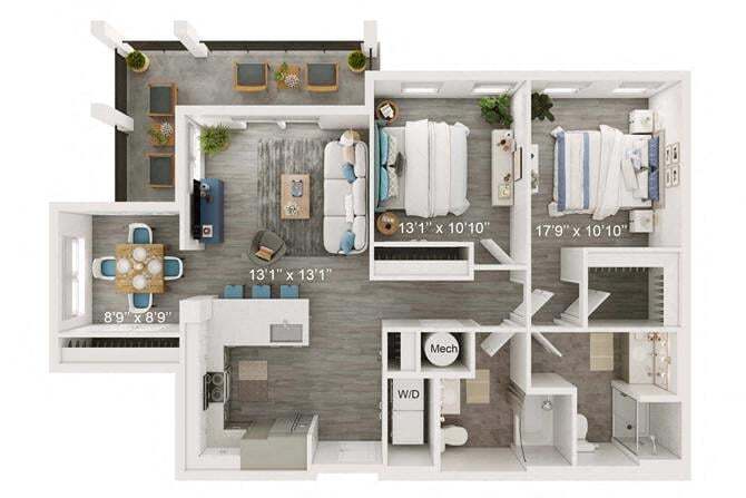 Floor Plan - Pelican