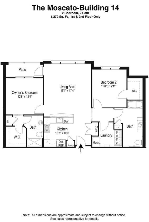 Floor Plan - Moscato