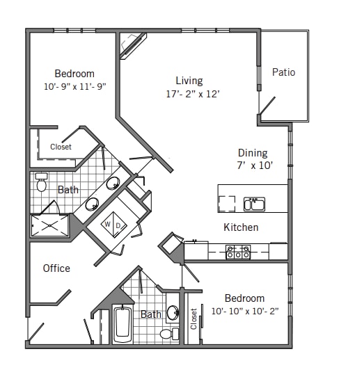 Floor Plan - Plan 2G