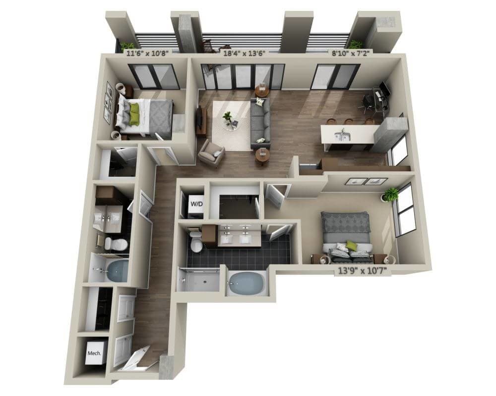 Floor Plan - B2E