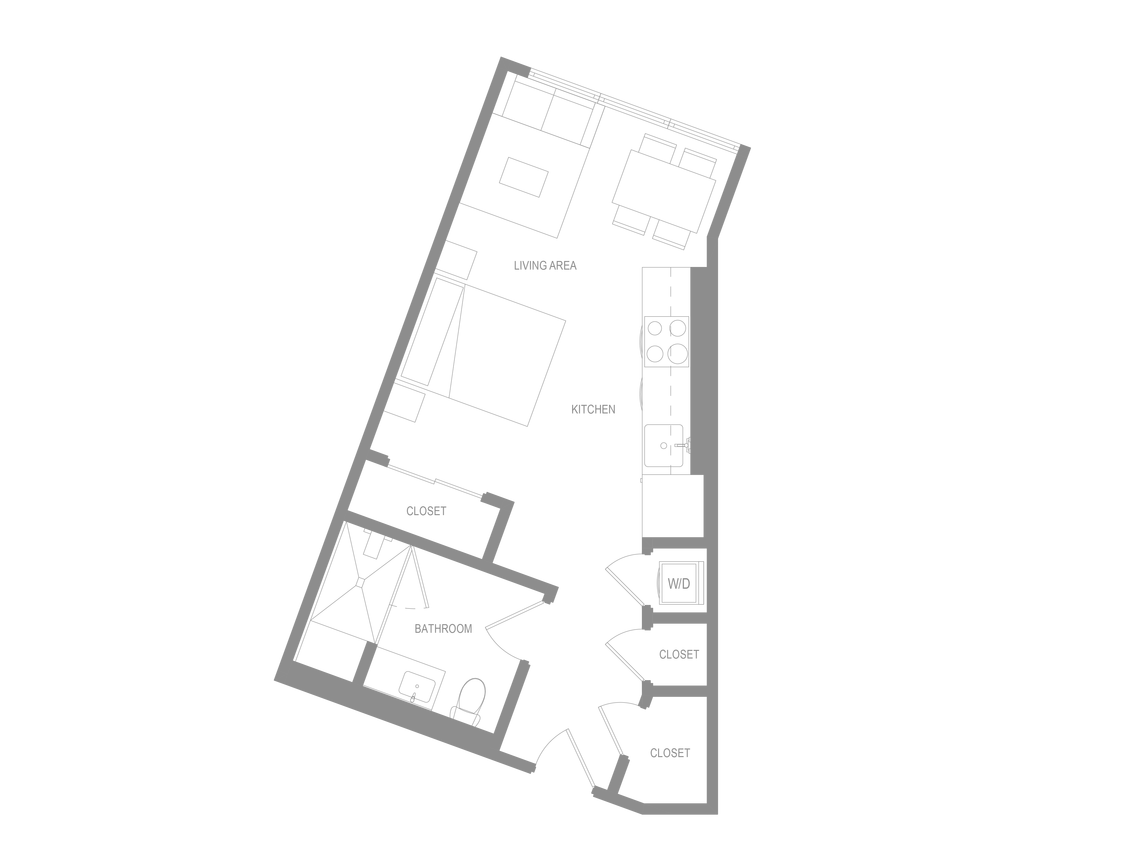 Floor Plan - Alta Studio G