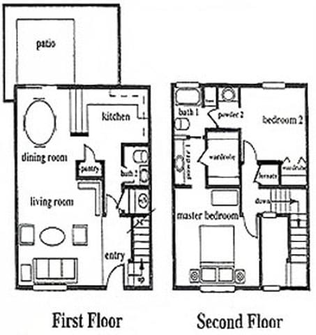 Floorplan - Sequoia Townhome