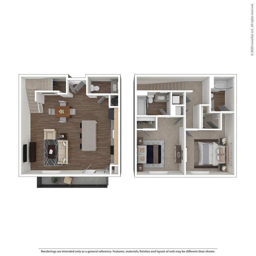 B6TH 3D Floor Plan - B6TH