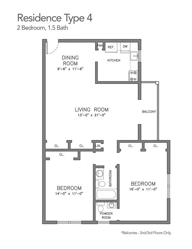 Floor Plan - Sutton Hill Type 4