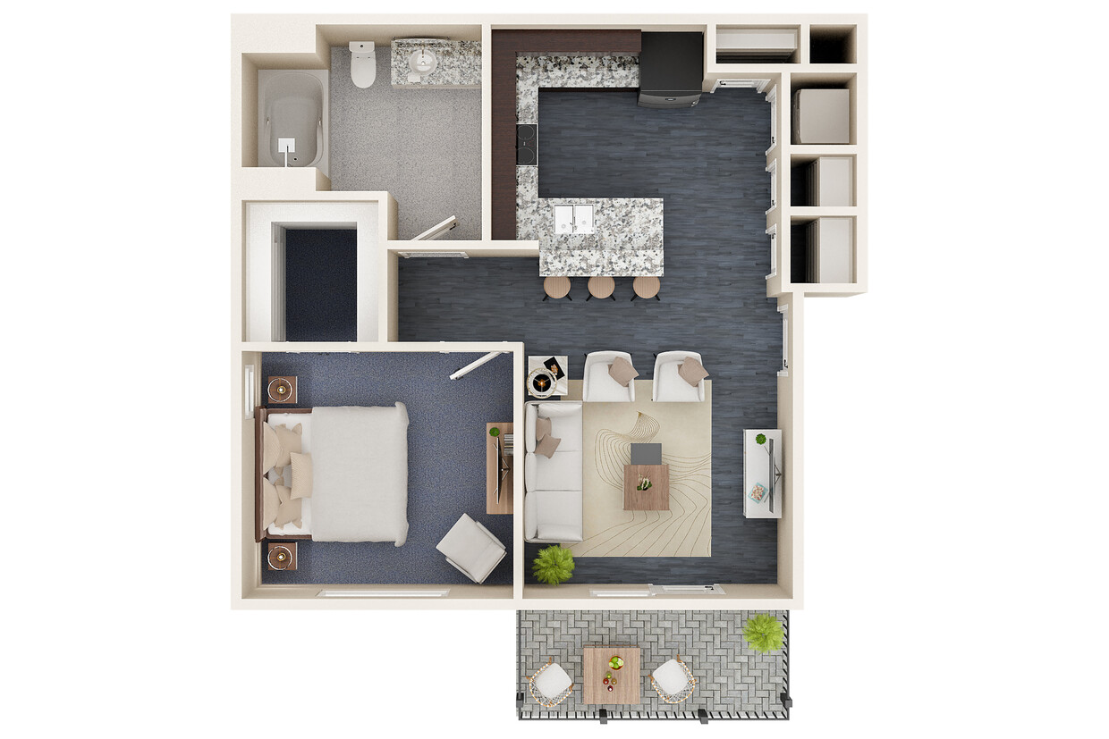 ZENITH 1 BR | 1 BA - ZENITH