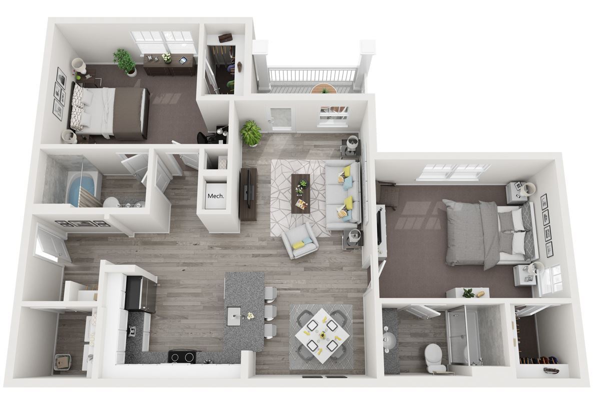 Floor Plan - The Chateau