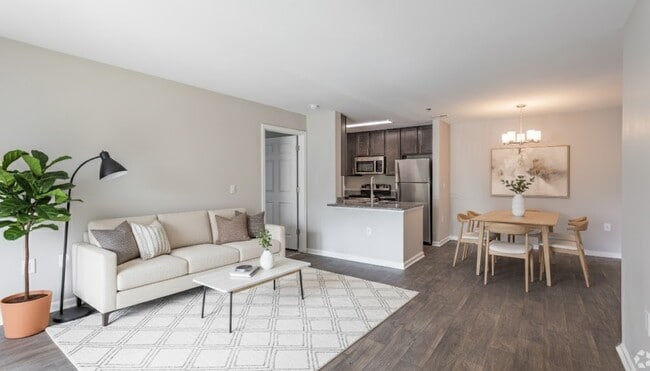 Open Concept Living & Dining Area - Bridgewater at Town Center