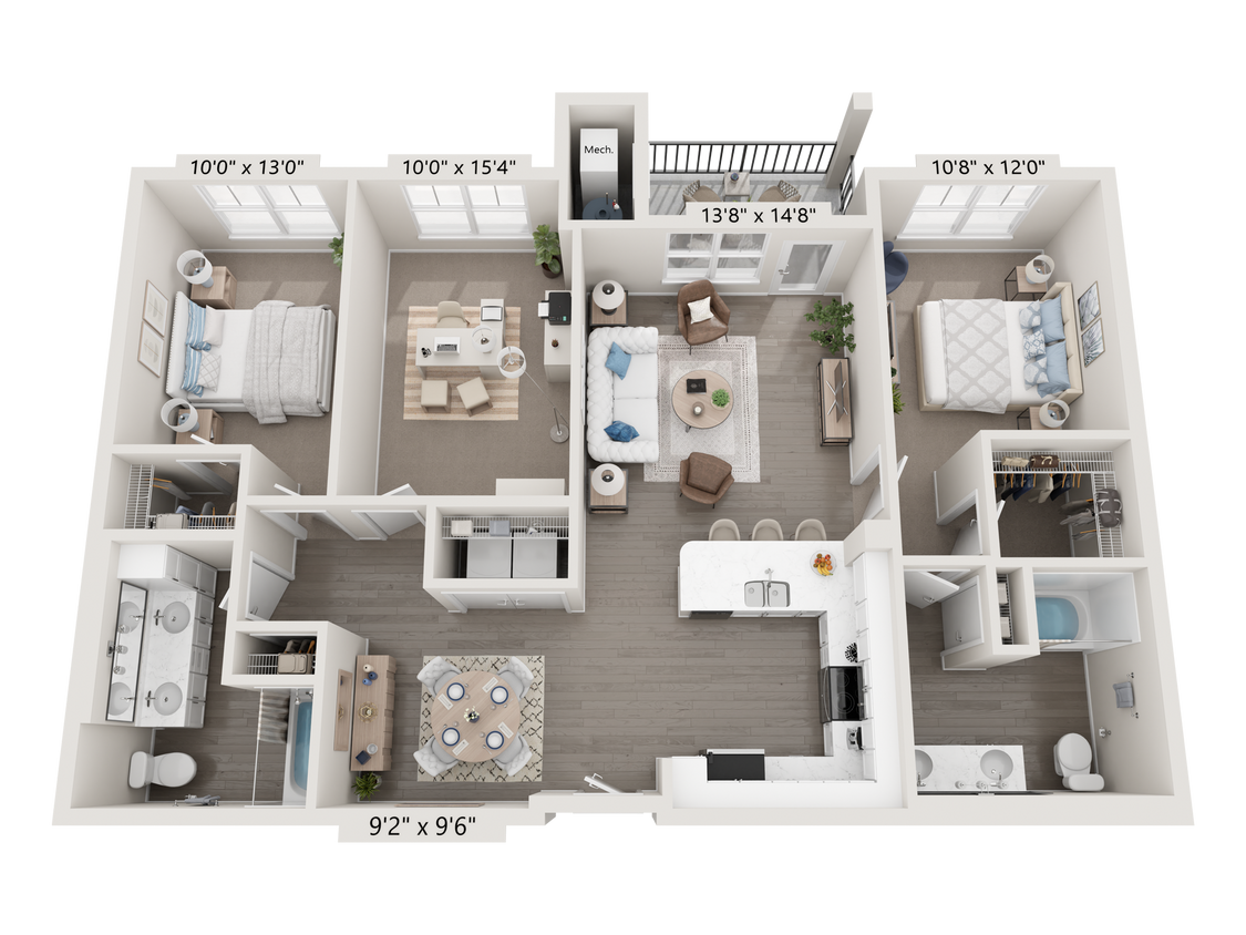Floor Plan - B46D-H