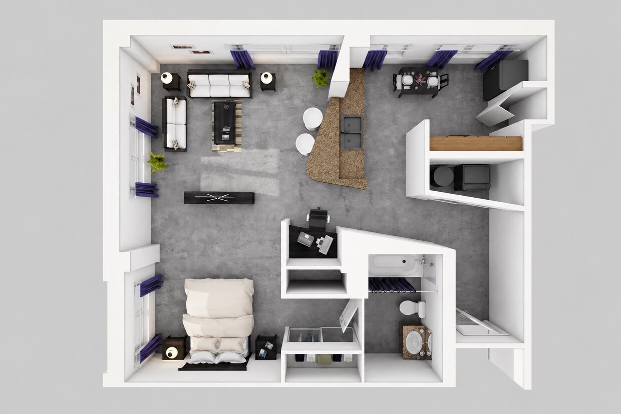 Hart.png - 0 Bedroom, 1 Bath