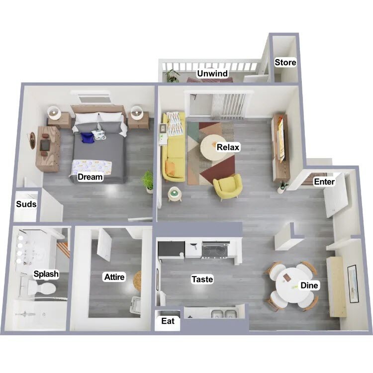 Floor Plan - The Hollywood