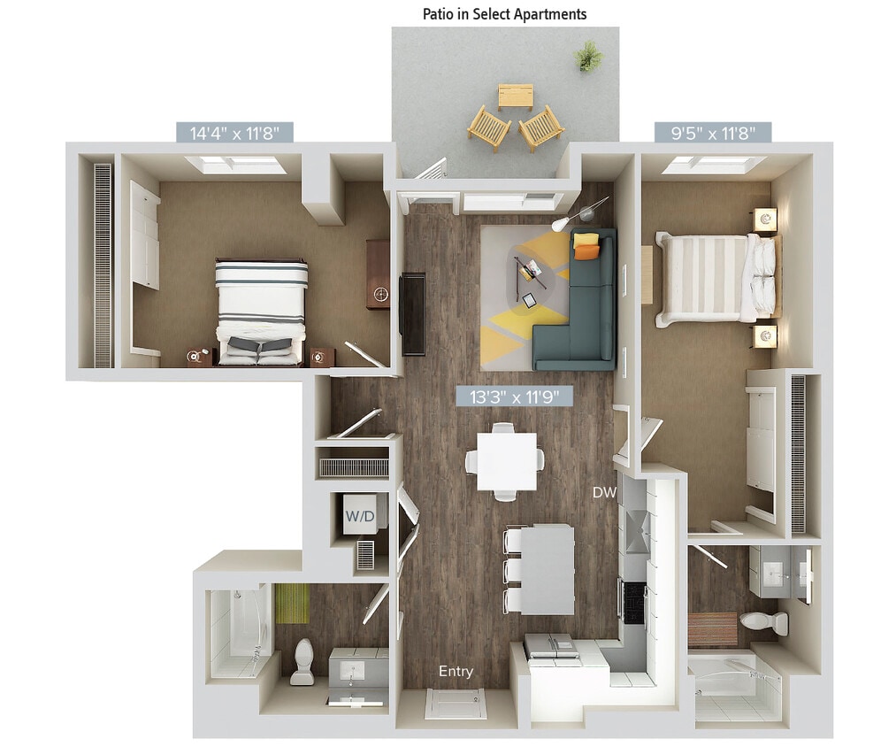 Floor Plan - B14-1125-1136