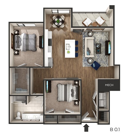 Floor Plan - Catalpa