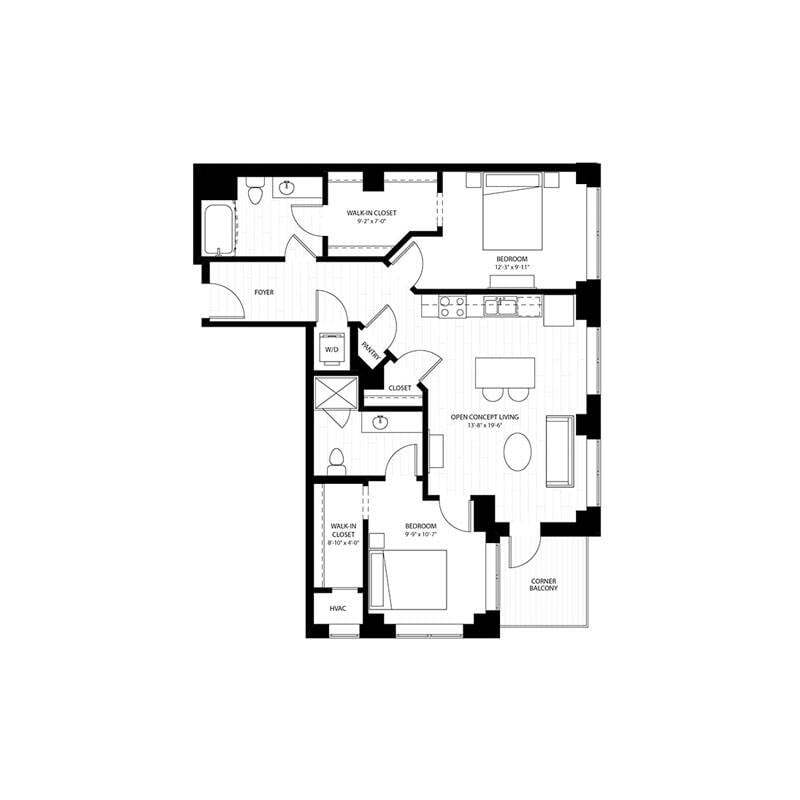 Floor Plan - Stockholm 5