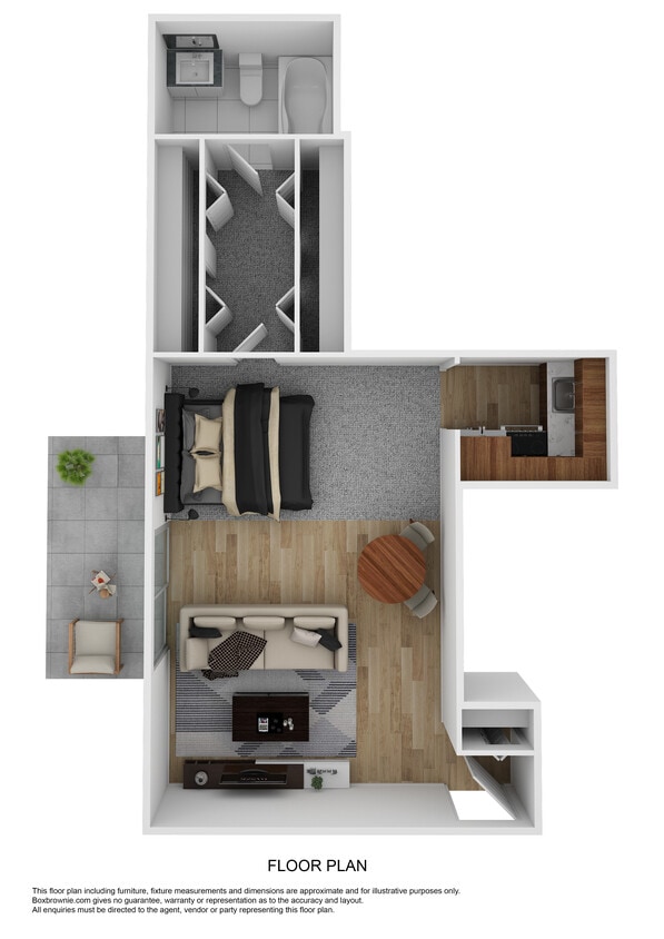 Floor Plan - Studio Platinum