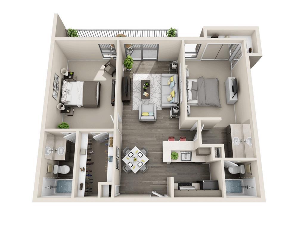 Floor Plan - Backbay (B2B-S)