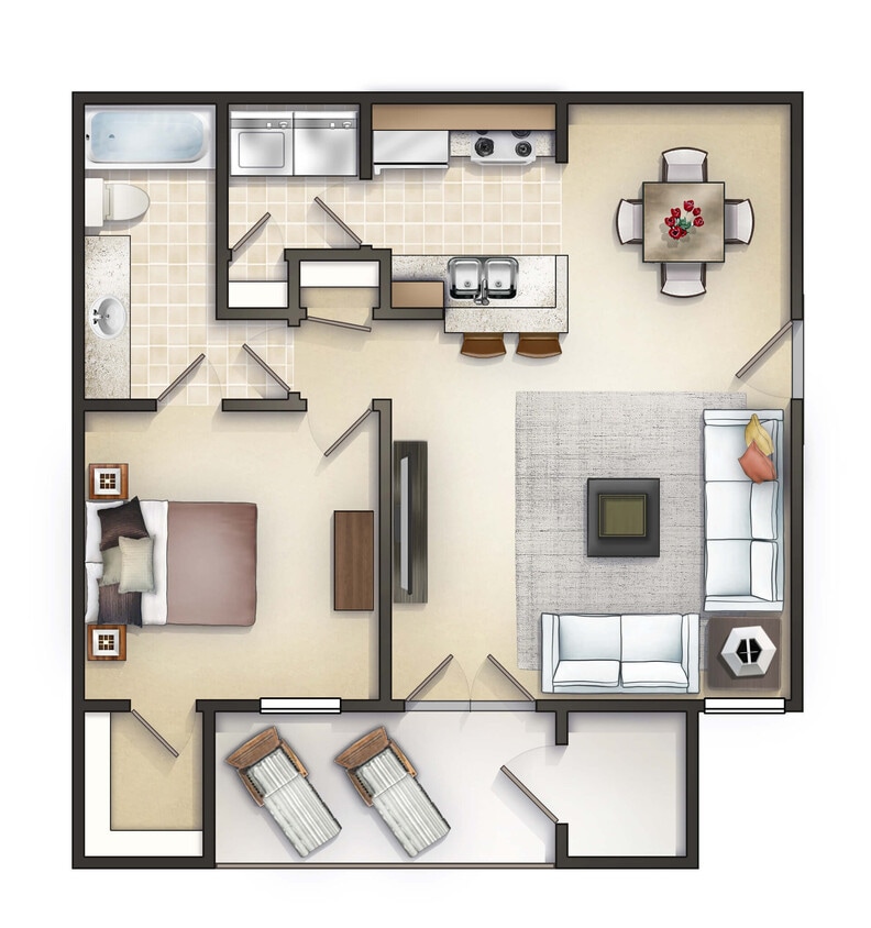 Floor Plan - The McClintock