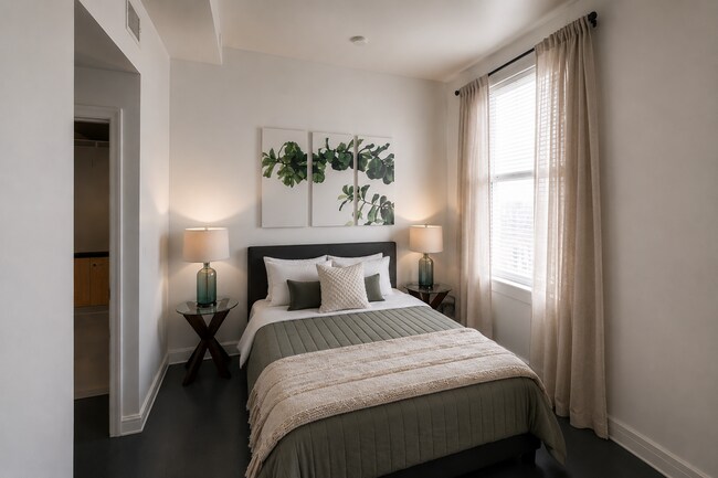 Model Bedroom - 11 East Apartments