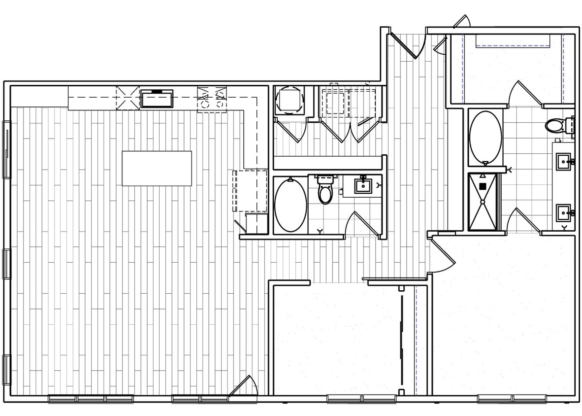 Floor Plan - 2x2 1454 sqft
