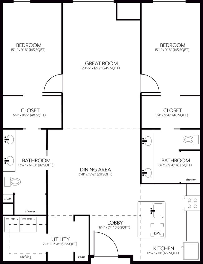 Floor Plan - Model A1