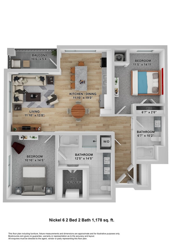 Floor Plan - Nickel 6