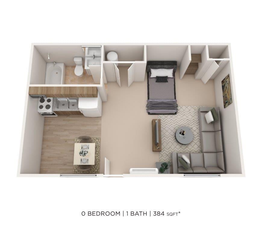 Floor Plan - Studio