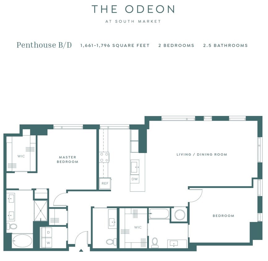 Floor Plan - Penthouse D