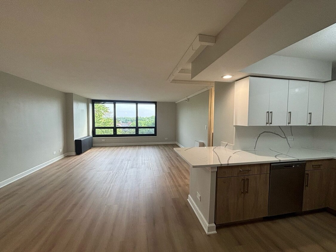 Floor Plan - Luxury 1 Bedroom with River View
