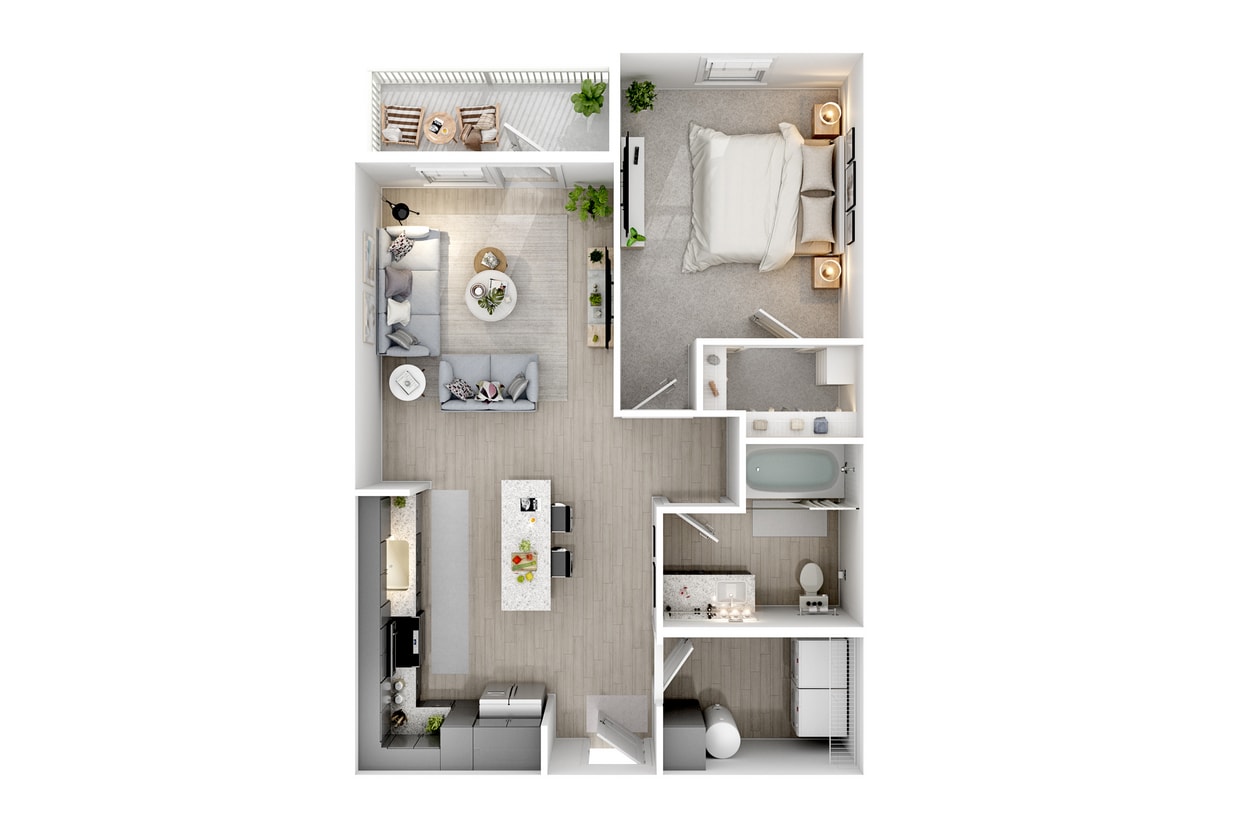 A1.jpg - A2 - One Bedroom, One Bathroom