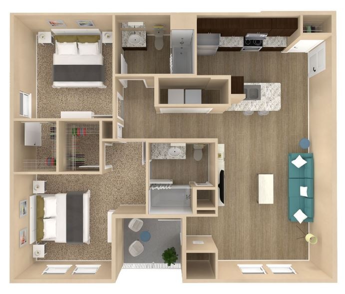 Floor Plan - Serenity