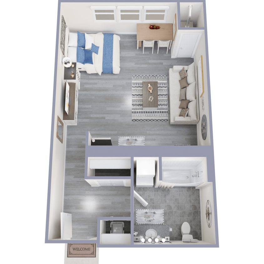 Floor Plan - Hermitage