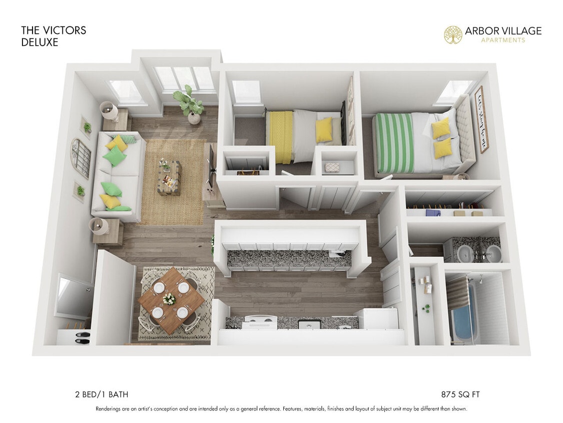 Floor Plan - The Victors Deluxe