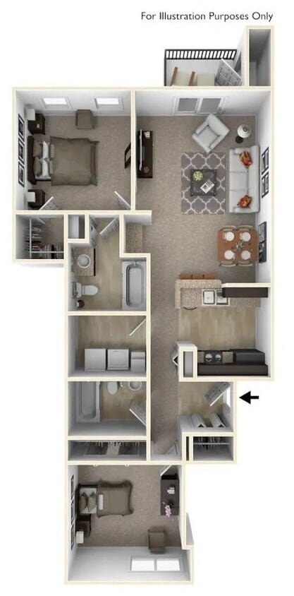 Floor Plan - Michigan