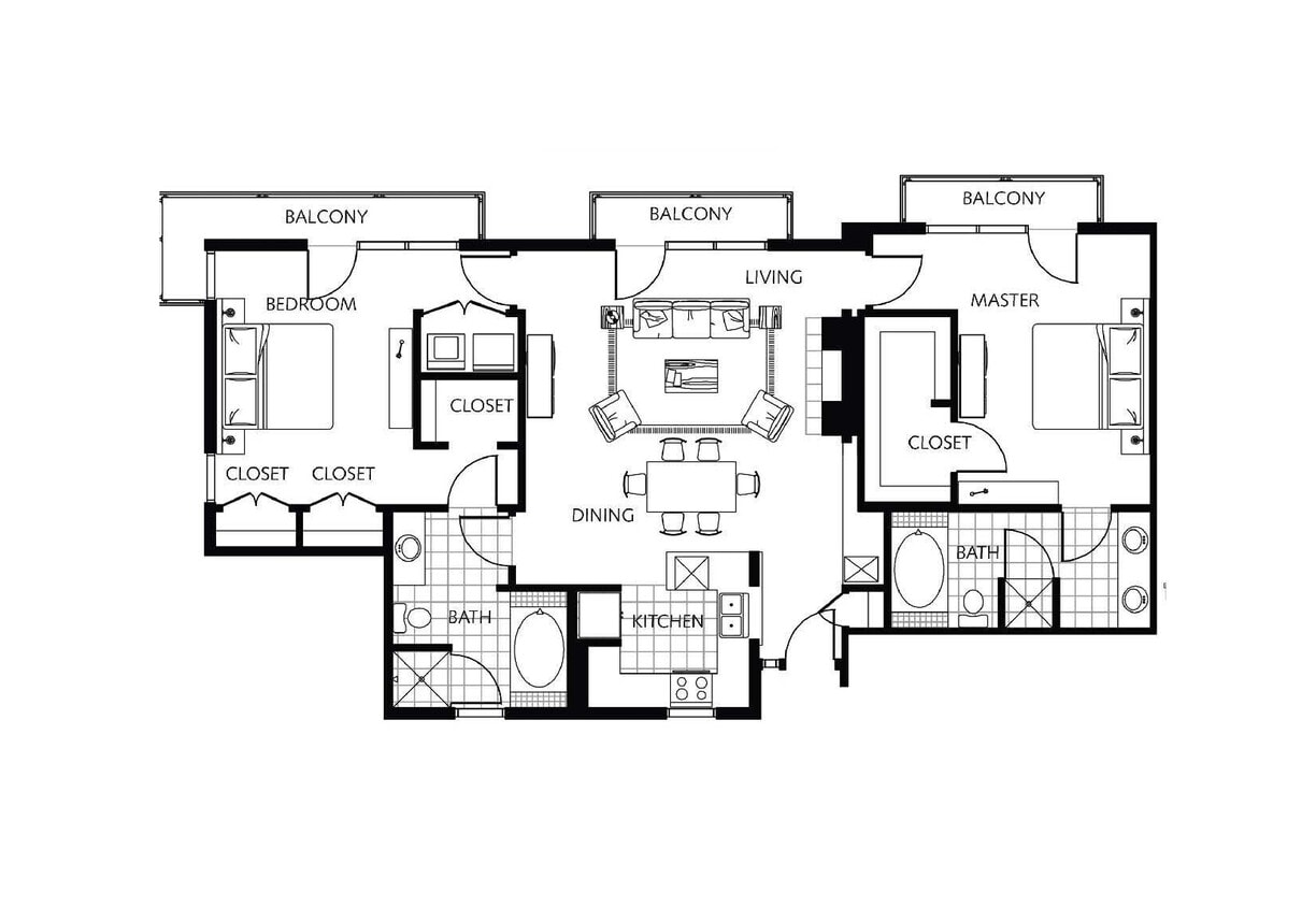 Floor Plan - Oaks 4C.A2.1