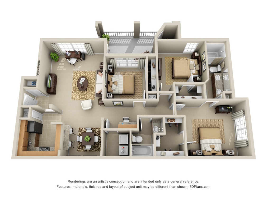 Floor Plan - Roanoke