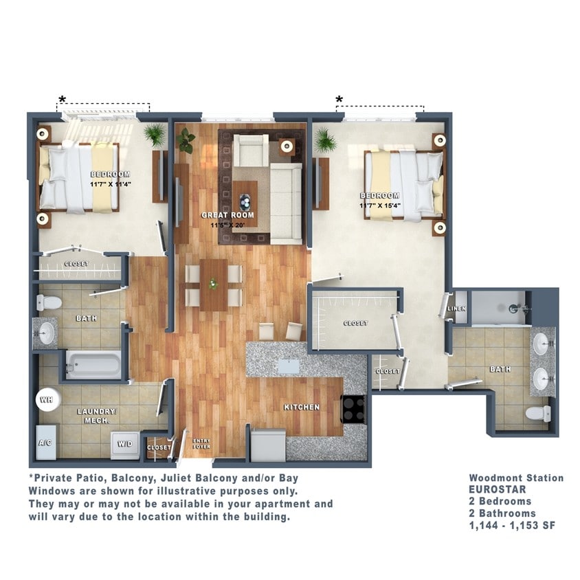 Floor Plan - Eurostar