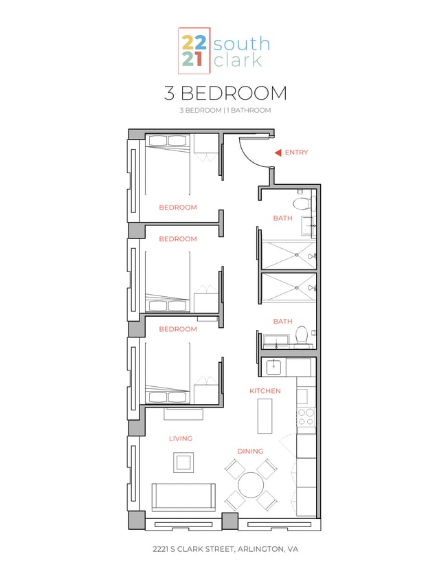 3 BEDROOM - Entire Unit- 2 Bed 2 Bath with Den