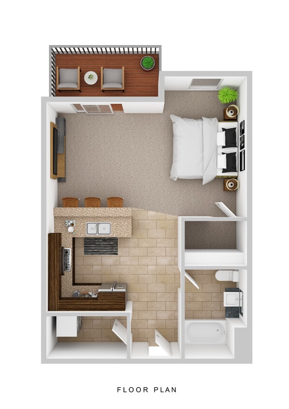 Studio Floor Plan - Studio