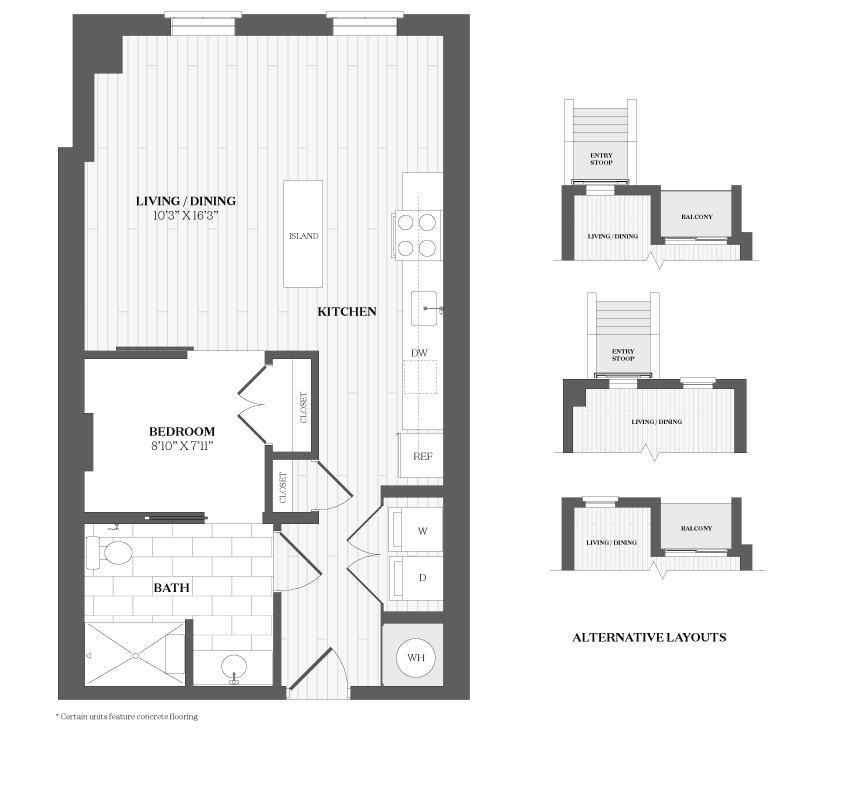 Floor Plan - Studio-S1.1MTa 367 Orange