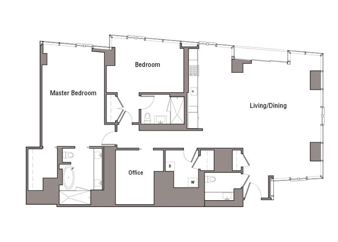 Floor Plan - 2D-B