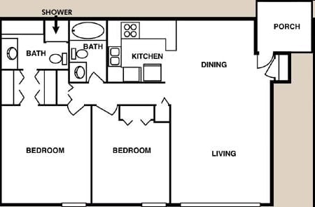 2BR/2BA - Pinnacle