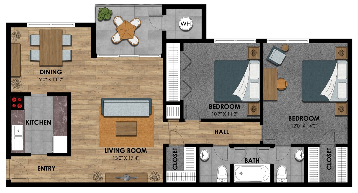 Floor Plan - The Hillgate