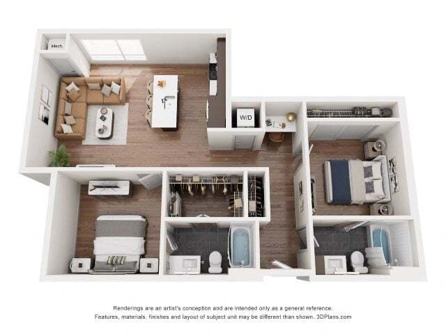 Floor Plan - Parton