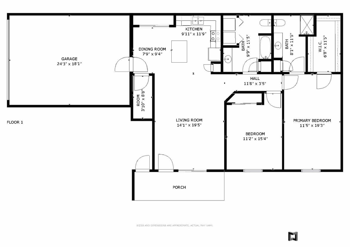 2 Bed/2 Bath Lower - CL15 - 2 Bed 2 Bath 2nd Floor 1 Stall Att Gar