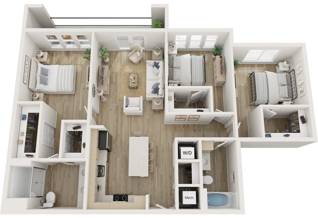 Floor Plan - 3A- 3x2