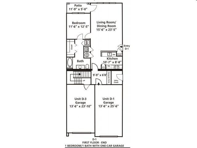Dover w/ Garage - Dover Floor 1 with Garage