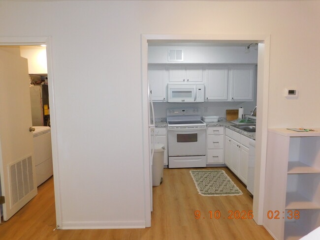 Kitchen and Laundry Room - Evergreen Townhomes
